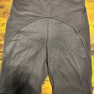 lululemon athletica Black Bike Shorts